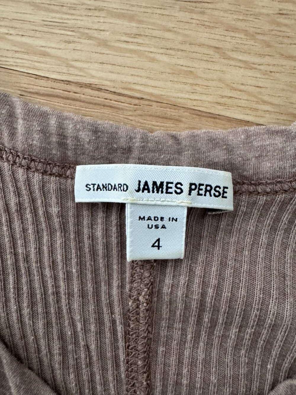 Standard James Perse Women Maxi Cotton Scoop Neck - Picture 3 of 4